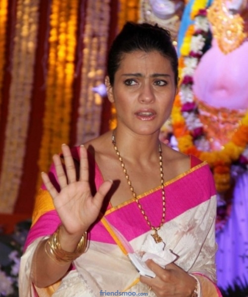 Bollywood Actress Kajol Latest Photos at Durga Photos