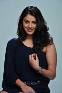 Pragalbha Latest Photos in Dark Blue Dress-Friendsmoo