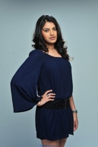 Pragalbha Latest Photos in Dark Blue Dress-Friendsmoo