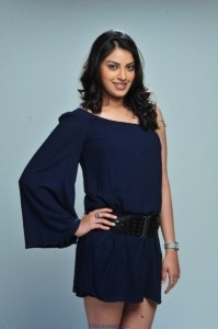 Pragalbha Latest Photos in Dark Blue Dress-Friendsmoo