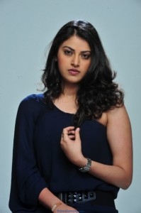 Pragalbha Latest Photos in Dark Blue Dress-Friendsmoo